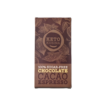 100% Sugar Free Chocolate Bar (Cacao Espresso)