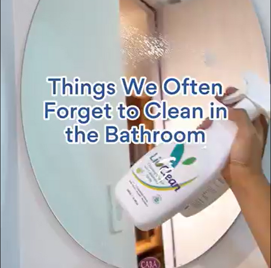 Things We Often Forget to Clean in the Bathroom