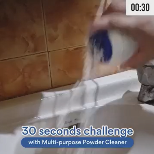 30 seconds Challenge Sink Cleaning