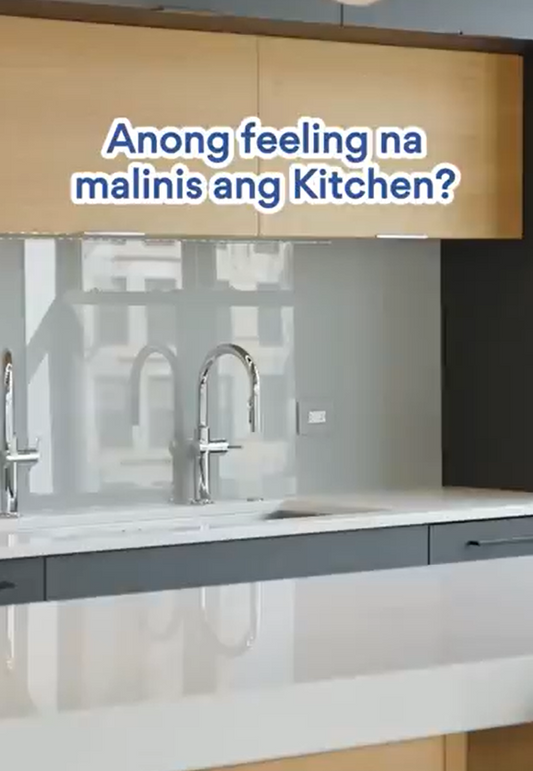 Anong feeling na malinis ang Kitchen?