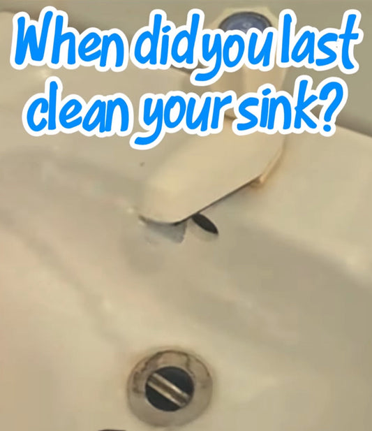 When did you last clean your sink?