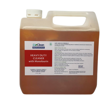 LivClean Professional Heavy Duty Cleaner with Monolaurin 1 Gallon