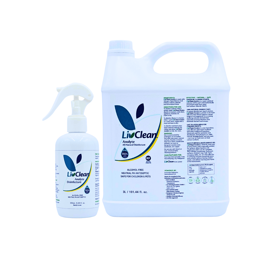 LivClean Anolyte Disinfectant