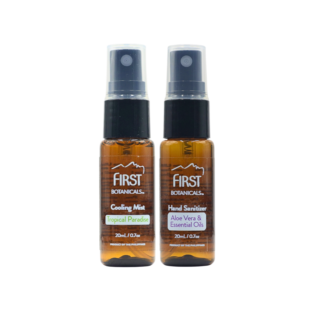 First Botanicals Cool & Clean Combo (Cooling Mist 20mL + Hand Sanitizer 20mL)