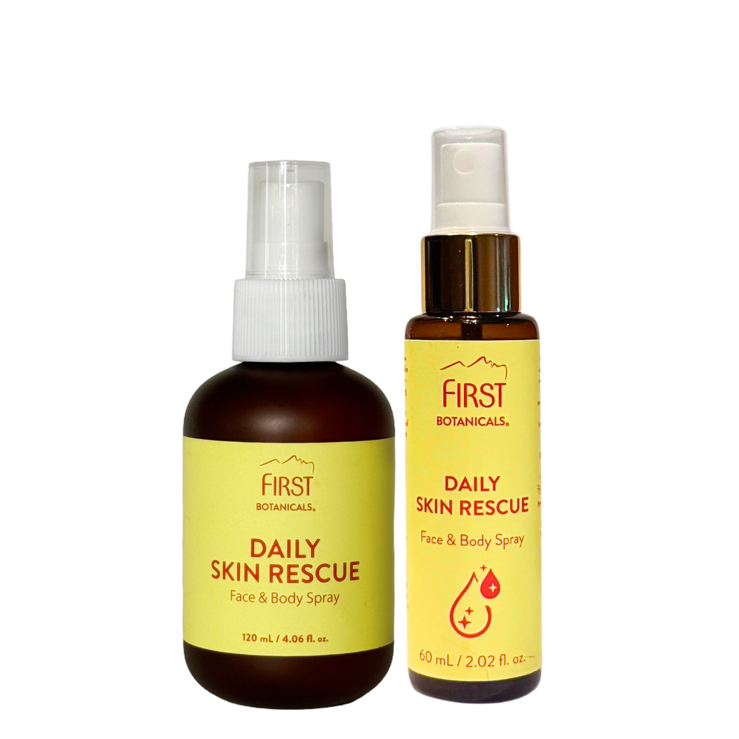 First Botanicals Daily Skin Rescue Duo Face & Body Spray (120ml + 60ml)