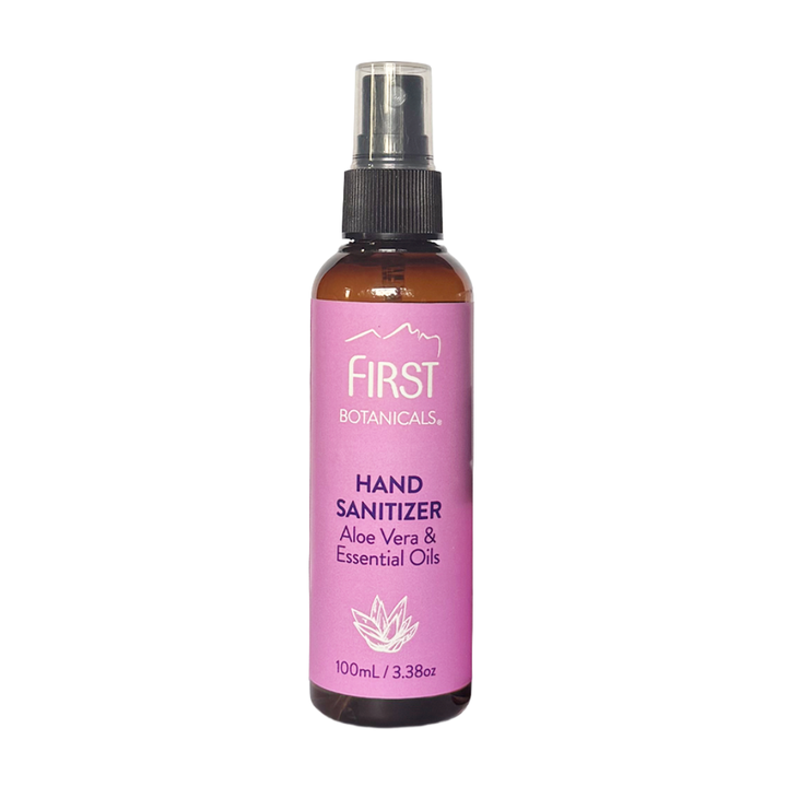 First Botanicals Hand Sanitizer Duo (100mL + 20mL + FREE Lip Balm)