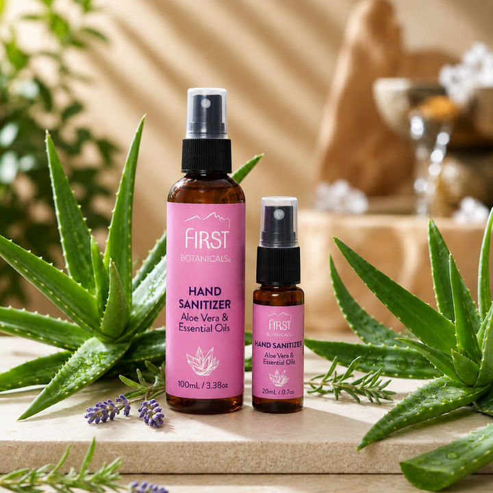 First Botanicals Hand Sanitizer w/ Aloe Vera & Essential Oil