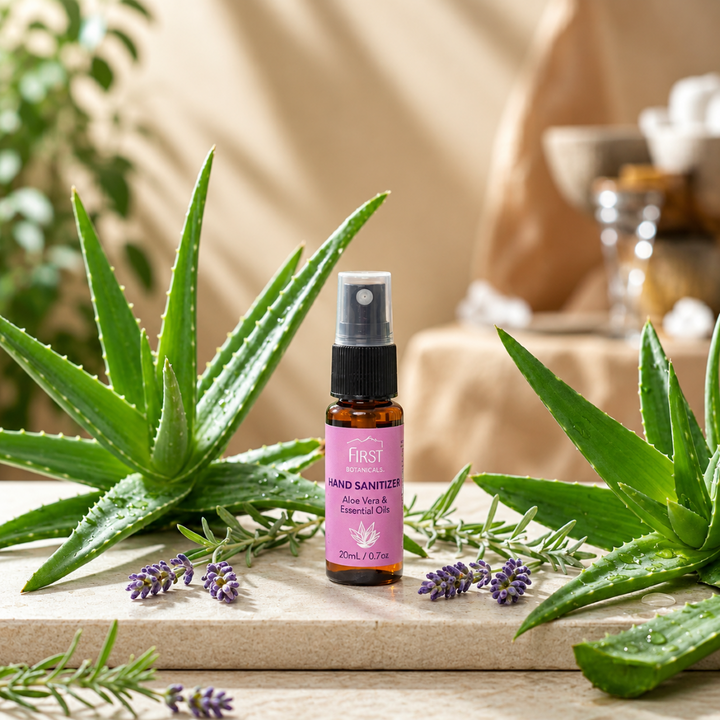 First Botanicals Hand Sanitizer w/ Aloe Vera & Essential Oil
