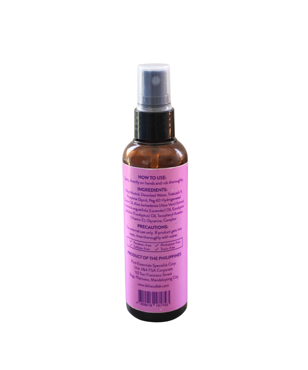 First Botanicals Travel Essentials Duo Gift Box (Hand Sanitizer 100ml + Cooling Mist 100ml)