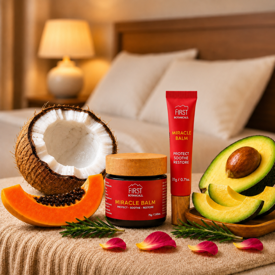 First Botanicals Skin Care Bundle Miracle Balm Duo (20g + 75g)