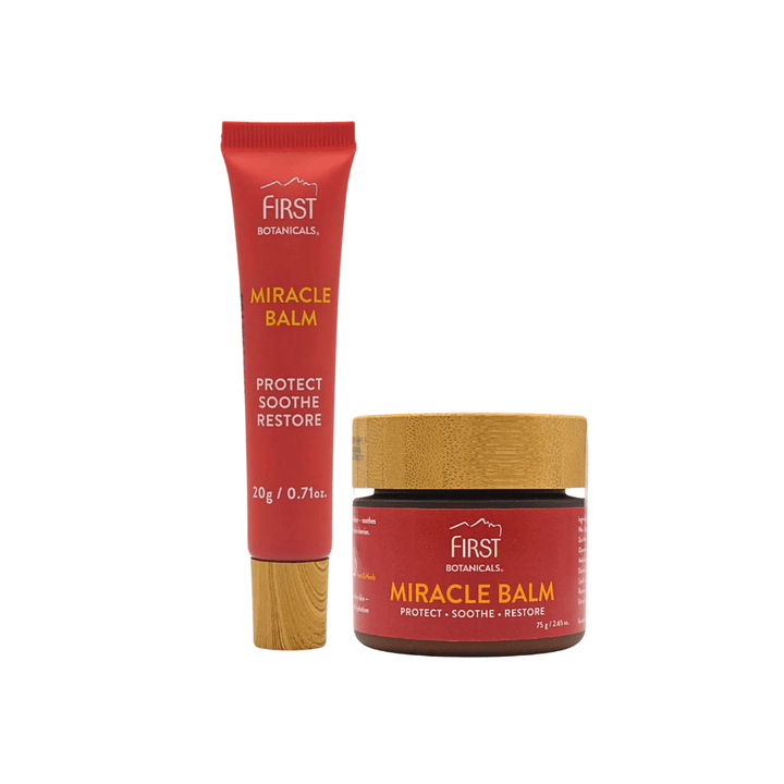 First Botanicals Skin Care Bundle Miracle Balm Duo (20g + 75g)