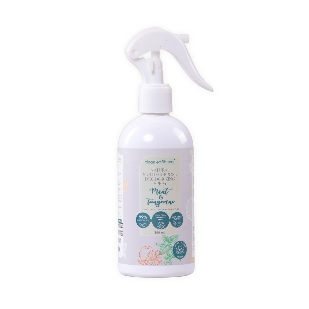 Natural Multi-purpose Deodorizing Spray (Mint & Tangerine) 300 mL