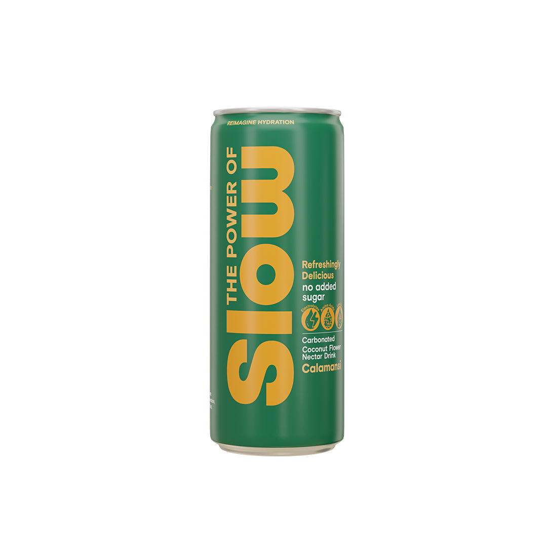 THE POWER OF SLOW Carbonated Calamansi 330 mL