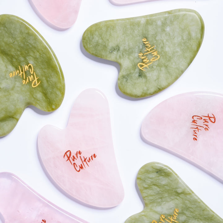 Pure Culture Rose Quartz Phoenix Gua Sha  | Face Lifting