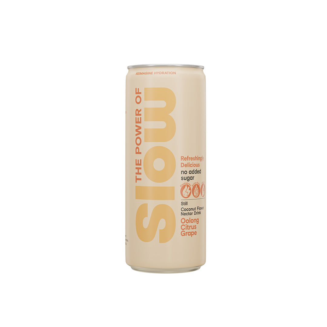 THE POWER OF SLOW Citrus Oolong Grape 330 mL