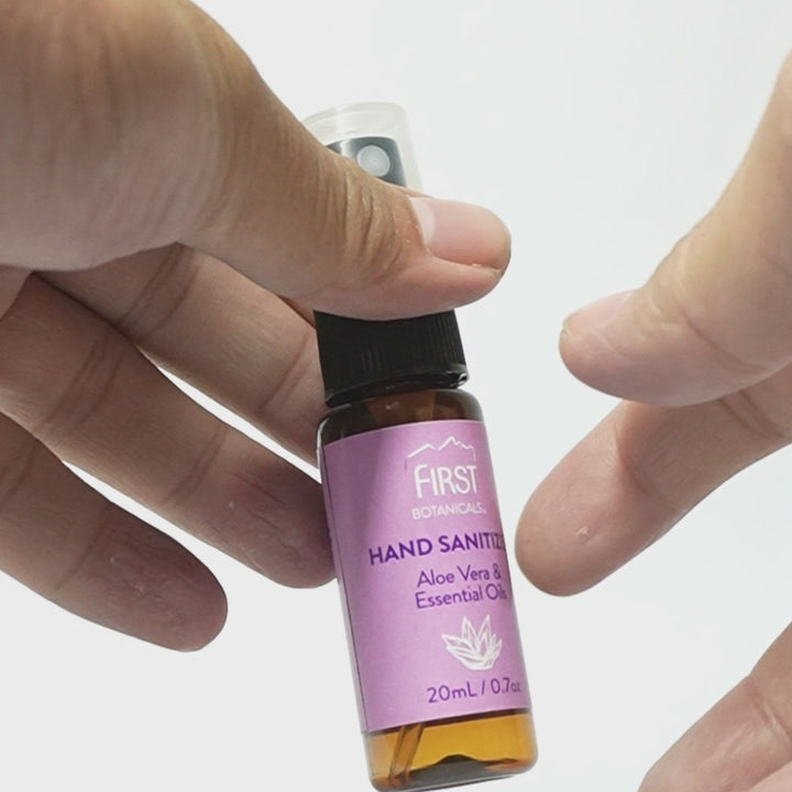 First Botanicals Hand Sanitizer Duo (100mL + 20mL + FREE Lip Balm)