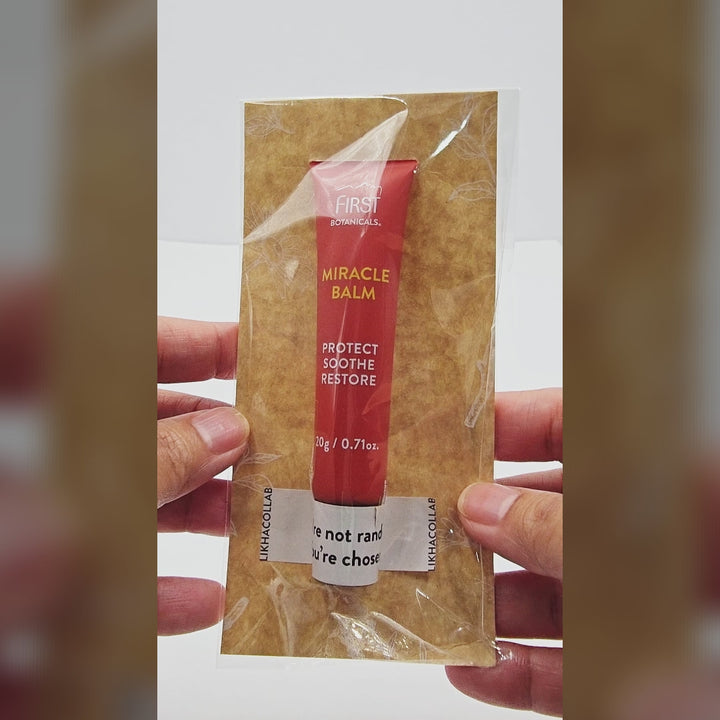 First Botanicals Stay Fresh Kit (Miracle Balm 20g + Hand Sanitizer 20mL + Cooling Mist 20mL + Cork Pouch)