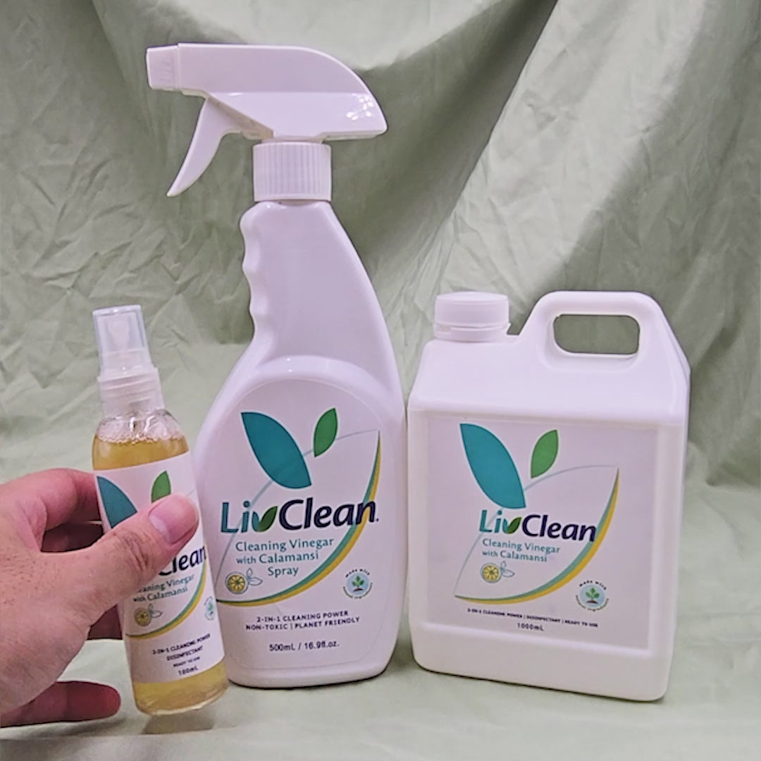 LivClean Cleaning Vinegar w/ Calamansi
