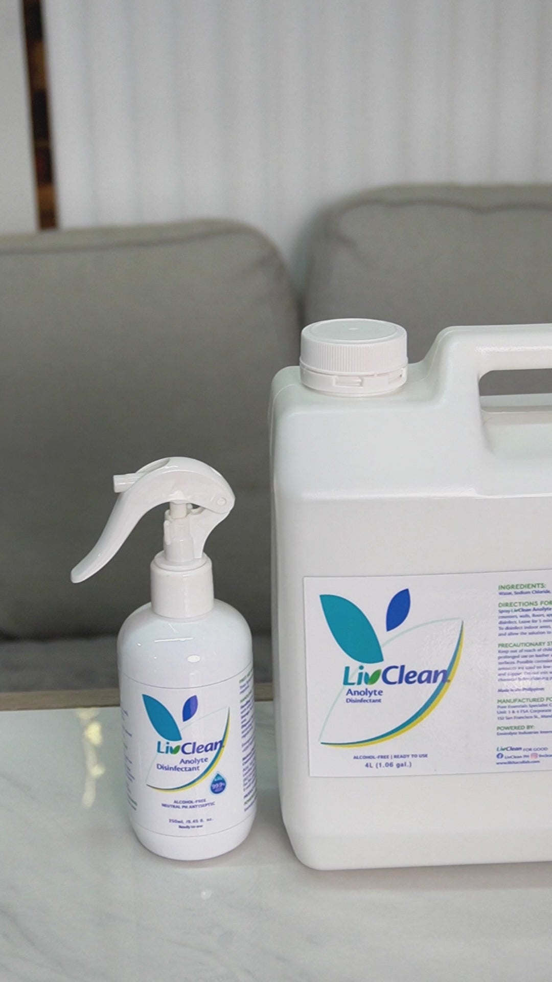 LivClean Anolyte Disinfectant