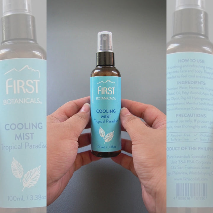 First Botanicals Travel Essentials Duo Gift Box (Hand Sanitizer 100ml + Cooling Mist 100ml)
