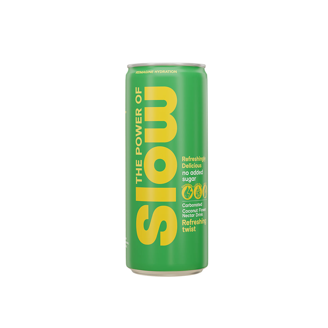 THE POWER OF SLOW Carbonated Refreshing Twist 330 mL