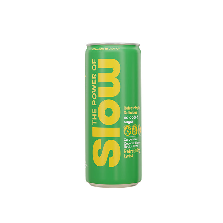 THE POWER OF SLOW Carbonated Refreshing Twist 330 mL