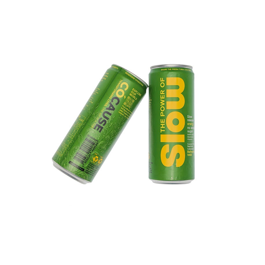 THE POWER OF SLOW Carbonated Refreshing Twist 330 mL