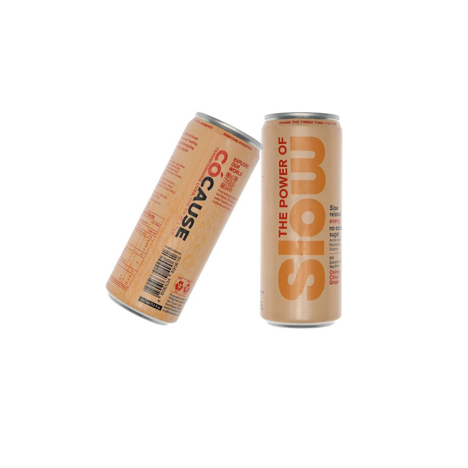 THE POWER OF SLOW Citrus Oolong Grape 330 mL