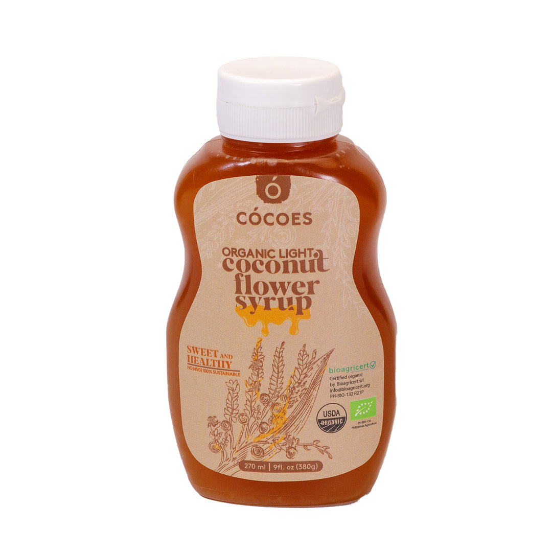CÓCOES Organic Coconut Flower Syrup Light - Sweet and Tangy